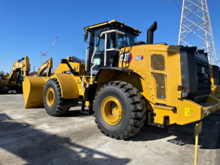 大きな重機にびっくり！！ホイルローダ