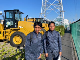 ロードローラー試験、頑張っています！